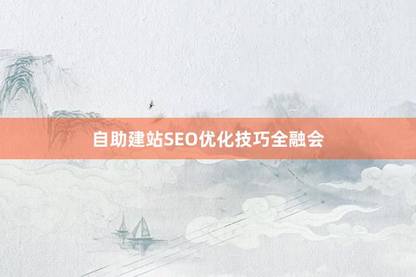 自助建站SEO优化技巧全融会